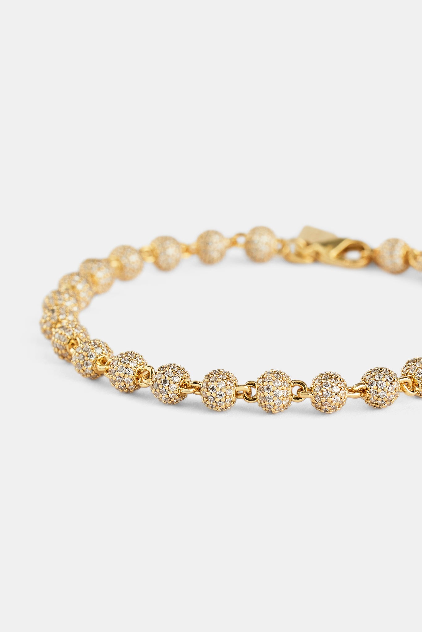 Eiskugelarmband – 5 mm – Gold